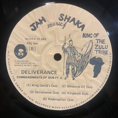 Jah Shaka, The Disciples - Commandments Of Dub Chapter 6 - Deliverance picture 4
