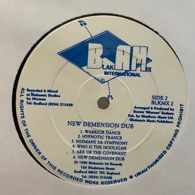MixMan - Blakamix Presents New Dimension Dub picture 3