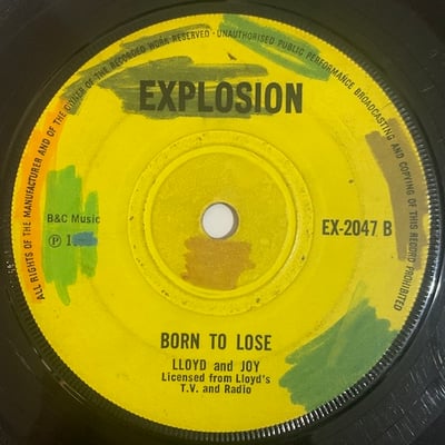 Alton Ellis, Lloyd Robinson, Joy Daley - Back To Africa / Born To Lose picture 2