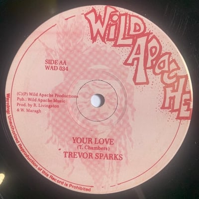 Super Cat, Trevor Sparks - Dally My Baby / Your Love picture 2
