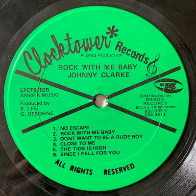 Johnny Clarke - Rock With Me Baby picture 4