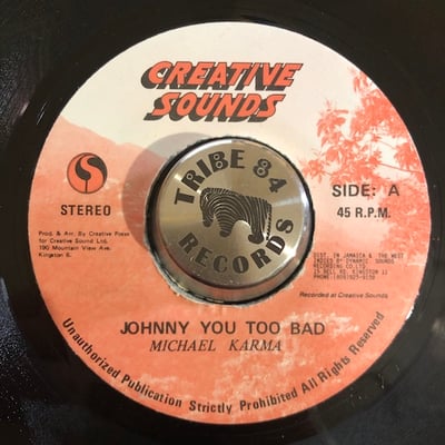Michael Karma - Johnny You Too Badpicture
