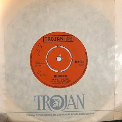 Alton Ellis, Tommy McCook & The Supersonics - Breaking Up picture 2
