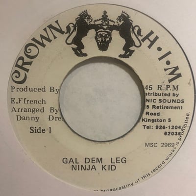 Ninja Kid - Gal Dem Legpicture