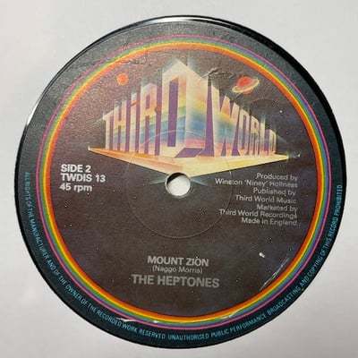 The Heptones - Loosing You / Mount Zion picture 2
