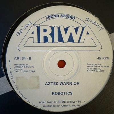 Vitality, The Robotiks - Falling In Love (Again) / Aztec Warrior picture 2