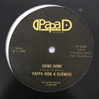 Dennis Brown, Pappa Iron - Home Sweet Home / Going Home picture 2