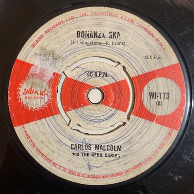 Carlos Malcolm & The Afro Caribs - Bonanza Ska picture 2
