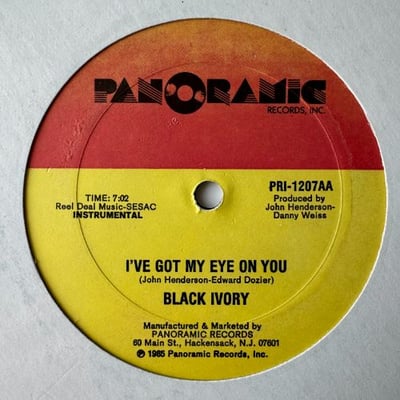 Black Ivory - I've Got My Eye On You picture 2
