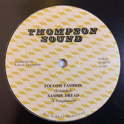 Earl Sixteen, Sammy Dread - Trials And Crosses / Follow Fashion picture 2