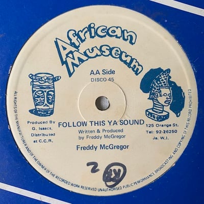 Freddie McGregor - Yes I'm Ready / Follow This Ya Sound picture 3