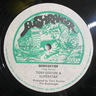 Owen Gray, Ranking Jah Son, Tony Sexton, Ranking Superstar - The Greatest Love Of All / Segregation picture 4