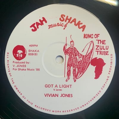 Vivian Jones - Red Eyes / Got A Light picture 2