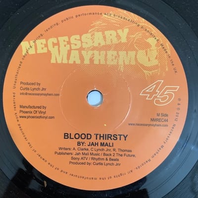 Million Stylez, Jahmali - Cool Down / Blood Thirsty picture 2