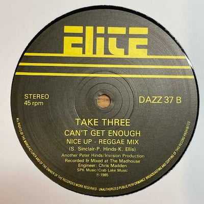 Take Three - Can't Get Enough (Of Your Love) picture 2