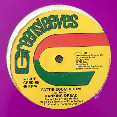 Ranking Dread – Fattie Boom Boom