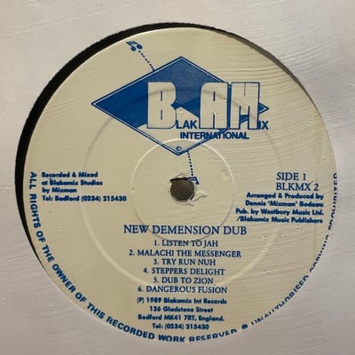 MixMan - Blakamix Presents New Dimension Dub picture 4
