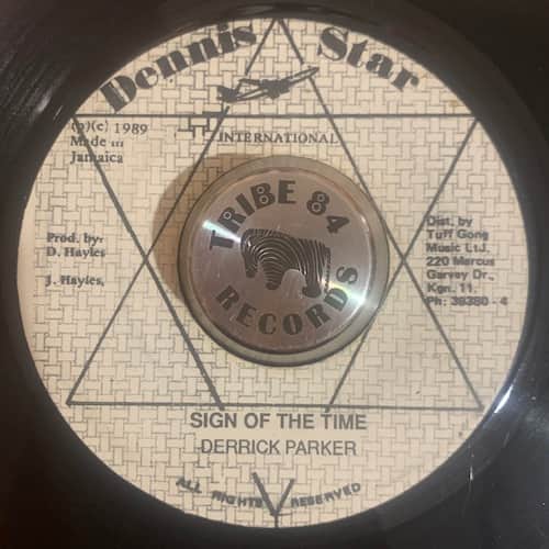 Derrick Parker – Sign Of The Time