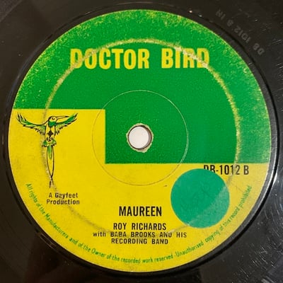Roy Richards, The Baba Brooks Band - Contact / Maureen picture 2