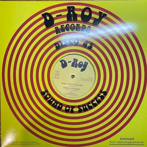Roman Stewart, The Revolutionaries – What You Wanna Do / Rockers Delight