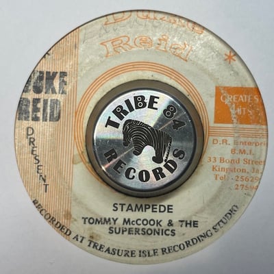 U-Roy, Hopeton Lewis, Tommy McCook & The Supersonics - Drive Her Home / Stampede picture 2