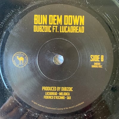 Dubzoic, Lucadread - Bun Dem Down picture 2