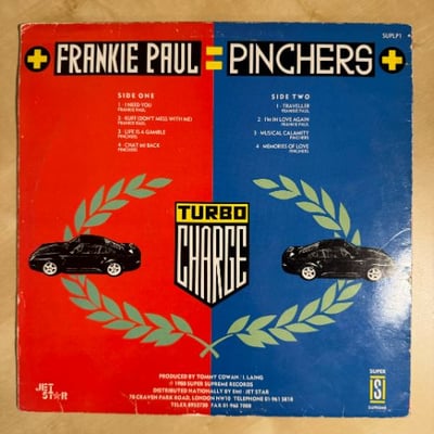 Frankie Paul, Pinchers - Turbo Charge picture 2