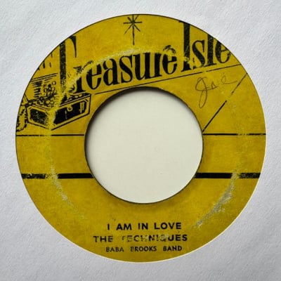 The Techniques, The Baba Brooks Band - When You Are Wrong / I Am In Love picture 2