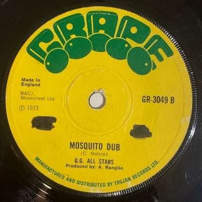 Untouchables, G.G. Allstars - Backslider/Mosquito Dub picture 2