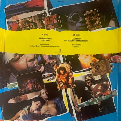 Fabulous Five Inc., Lee Perry - Ooh! Aah! / Dreadlocks In Moonlight picture 2