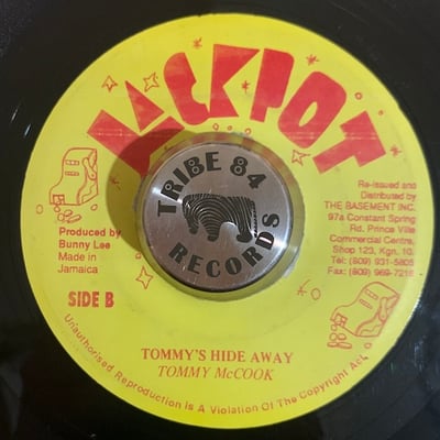 Freddie McGregor, Ernest Wilson, Tommy McCook - Just Once In My Life / Tommy's Hide Away picture 2