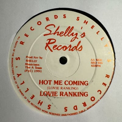 Sluggy Ranks, Louie Rankin - Tell Me Now / Hot Me Coming picture 2