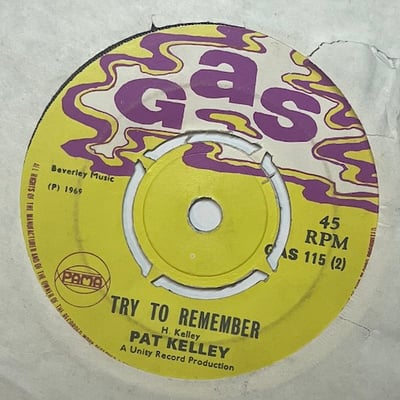 Pat Kelly - How Long Will It Take / Try To Remember picture 2