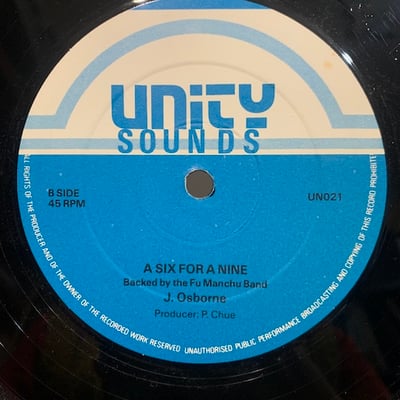 Johnny Osbourne - Show Me Your Sign / A Six For A Nine picture 2