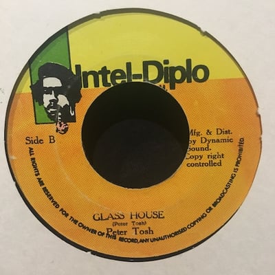 Peter Tosh - Peace Treaty / Glass House picture 2