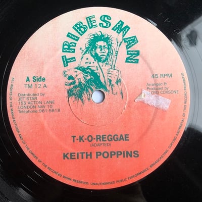 Keith Poppin - T-K-O-Reggae / Chat You Just A Chat picture 2