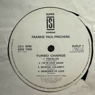Frankie Paul, Pinchers - Turbo Charge picture 4