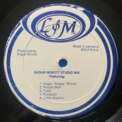 Sugar Minott - Sugar Minott And The Possie Presents Studio Mix In A Pretty Good Shape picture 4