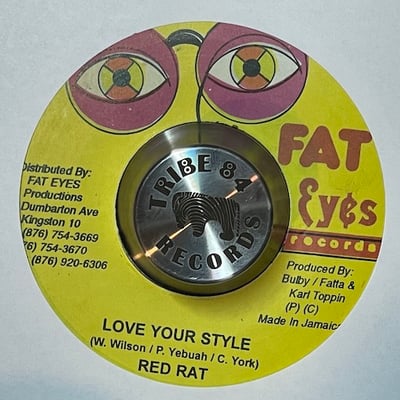 Tanya Stephens, Red Rat - All Nite / Love Your Style picture 2