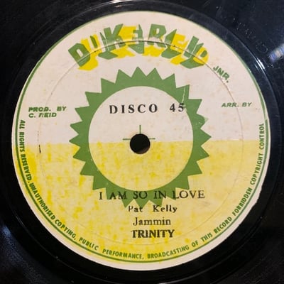 Pat Kelly, Trinity - I'm So In Love With You / Jammin' So picture 3