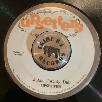 Evan Jones, The Upsetter - 4 And Twenty Dreadlocks / 4 And Twenty Dub picture 2