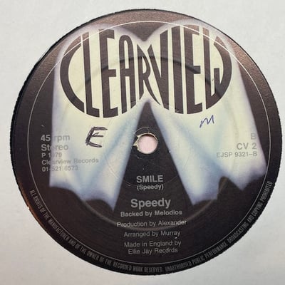 Jackie Dee, Speedy - Too Young / Smile picture 2