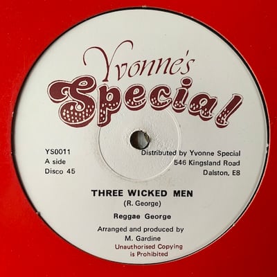 Reggae George - Three Wicked Men picture 2