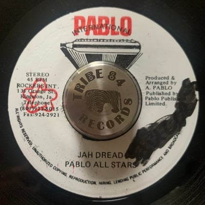 Jacob Miller, Pablo All Stars - Who Say Jah No Dread / Jah Dread picture 2