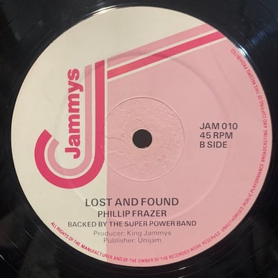 Eccleton Jarrett, Phillip Fraser - Rock Them One By One / Lost And Found picture 2