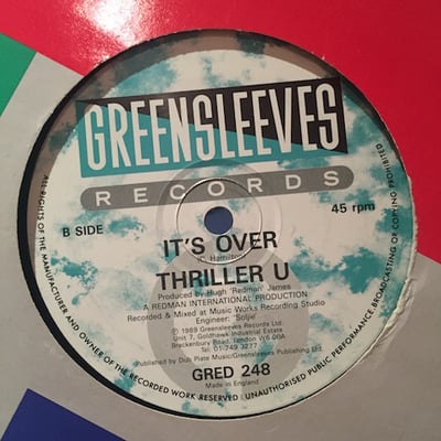Rappa Robert, Tippa Lee, Thriller U - Half Key Drive / It's Over picture 2