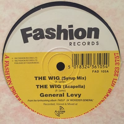 General Levy - The Wig picture 2