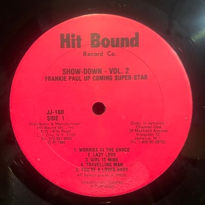 Sugar Minott, Frankie Paul - Show-Down Vol. 2 picture 4