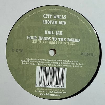 Dubkasm, Ras Addis - City Walls / Hail Jah picture 2