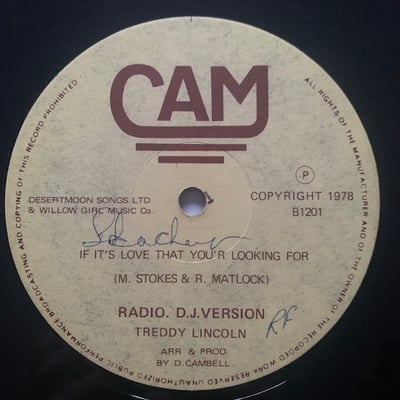 Teddy Lincoln - If It's Love That You'r Looking For picture 2